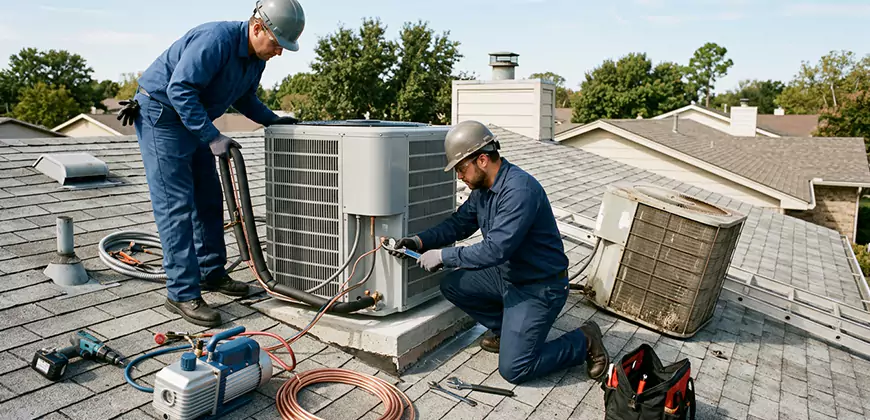 Condensing Unit Installation in Fort Myers