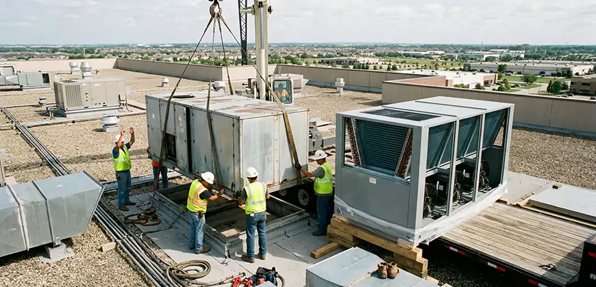 Commercial Air Handling Unit Replacement in Fort Myers
