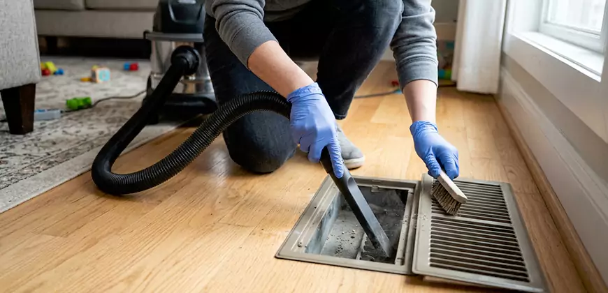 Heating Floor Vent Cleaning in Fort Myers