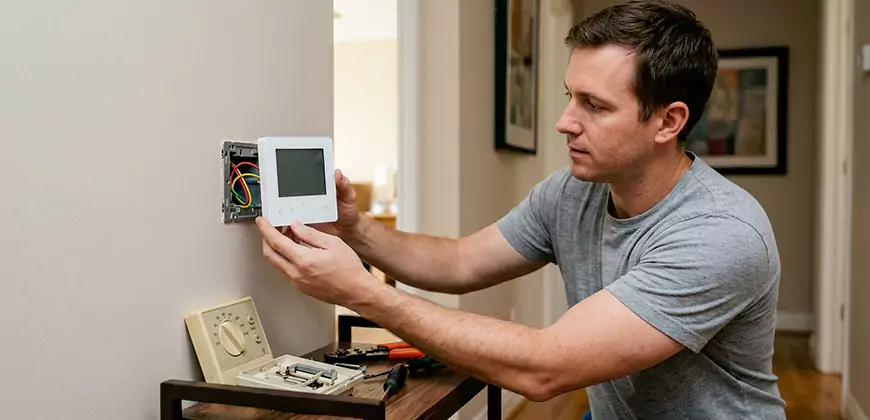AC Control Panel Replacement in Fort Myers